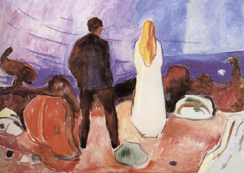 Alone, Edvard Munch